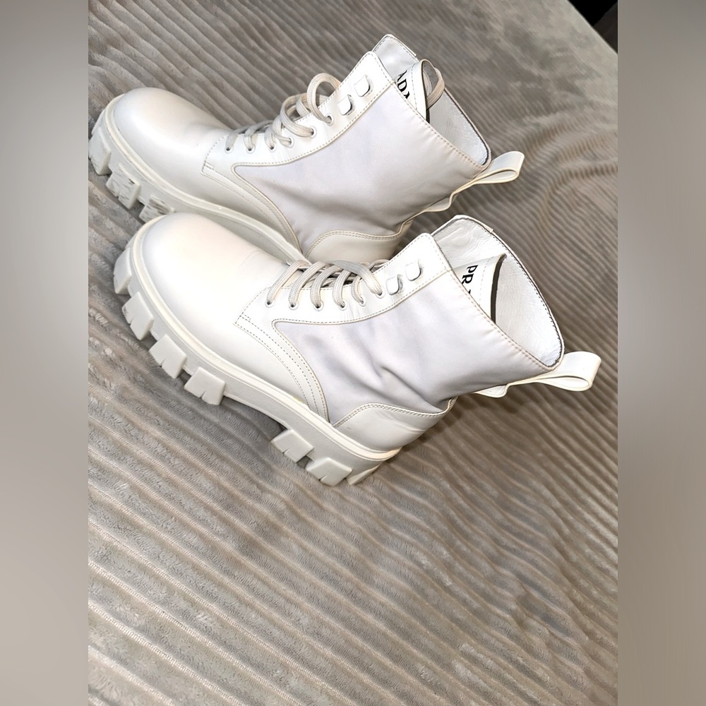 Prada Combat Boots